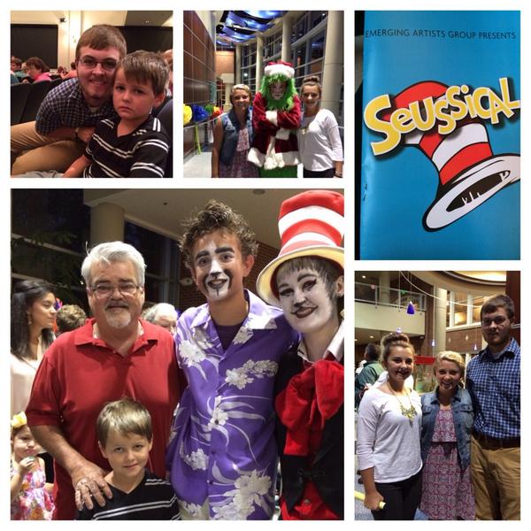 BS5stewart's tweet photo. Emerging Artists Presents - Seussical http://t.co/pKF0kApMep