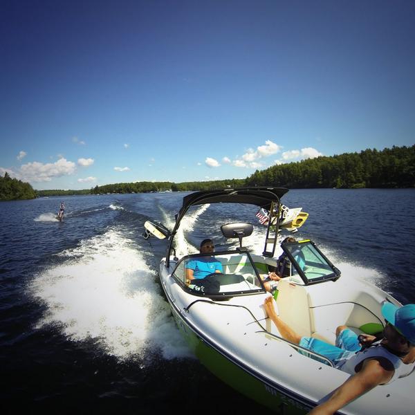 LakeLifeLessons's tweet photo. @VisitWolfeboro @iWinnipesaukee @Moombaboats @GillanMarine @IrwinMarine #lakelife #lakewinni #wakeboarding http://t.co/HC0ndReJMy