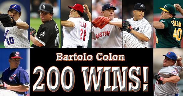 MLB on X: Welcome to the 200-win club, Bartolo Colon:    / X