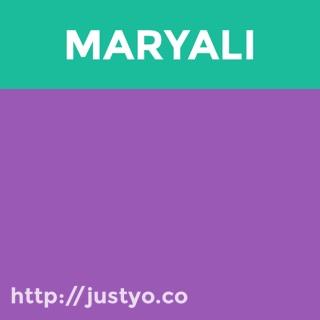 I wanna Yo you!
Add my Yo username by tapping here: justyo.co/MARYALI
