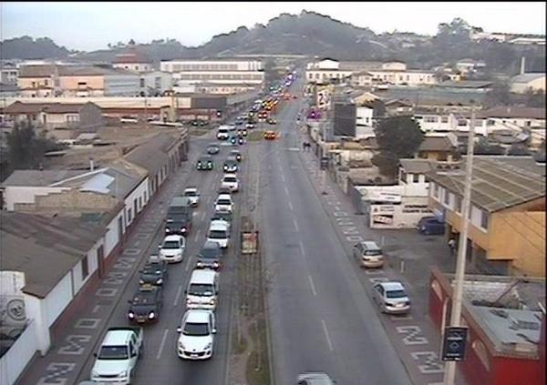 TTICoquimbo's tweet image. AHORA: Alto flujo vehicular por av. #Amunátegui en dirección poniente. Expedito al oriente #LaSerena /18:08 hrs