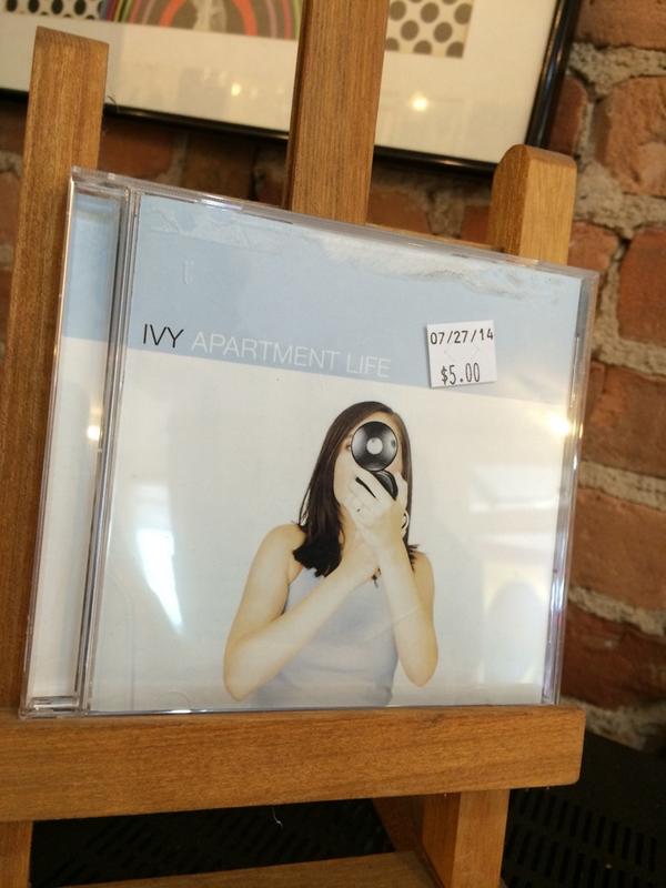 rn9records's tweet photo. now playing: this small ass record "Apartment Life" by Ivy! James Iha, Dean Wareham, and Stan Demeski are all on it http://t.co/jzSxJCzkXv