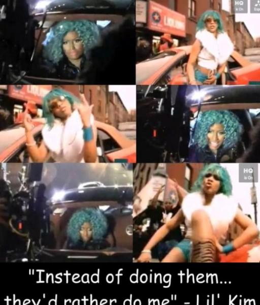 QB_LilKim's tweet photo. @YMCMINAJ @NICKIMINAJ @LilKim http://t.co/H1GjAK857Q