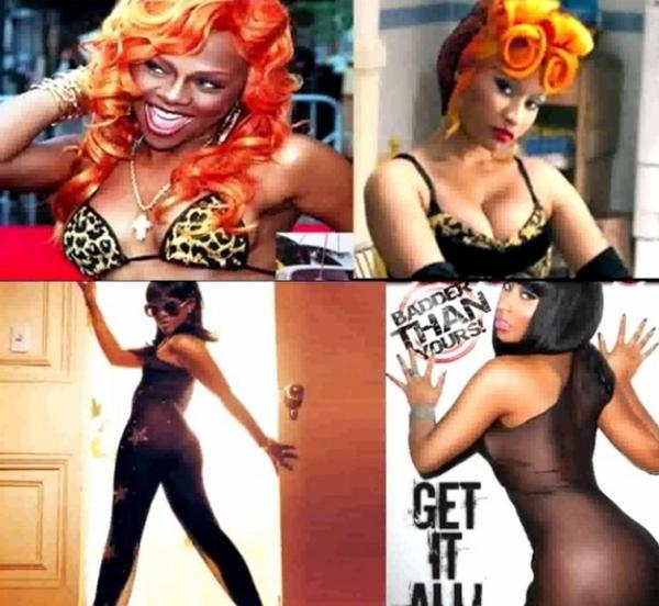 QB_LilKim's tweet photo. @teamkimlisa @YMCMINAJ @NICKIMINAJ @LilKim http://t.co/oF7dgyojtW