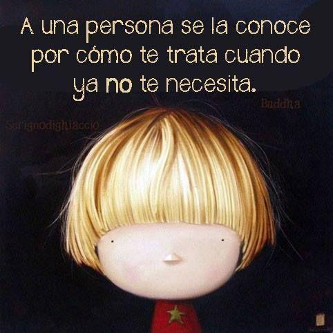 Amiistades's tweet photo. A una persona se le conoce por cómo te trata cuando ya no te necesita. http://t.co/Y9GetdEuIn