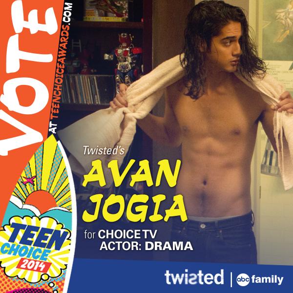 Twisted_Show's tweet photo. .@ATJogia is nominated for Choice TV Actor: Drama at the #TeenChoiceAwards! Vote NOW: http://t.co/PxaliTaigh http://t.co/gLBlNnjPmi