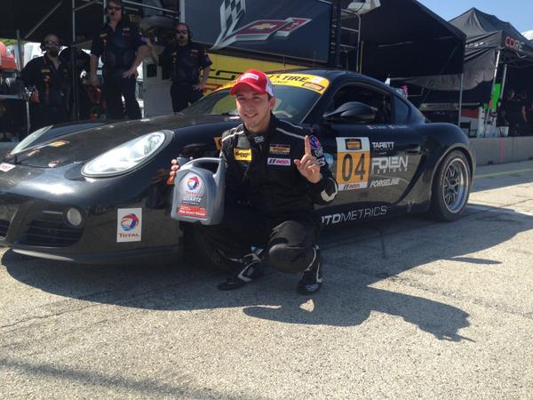 ForgelineWheels's tweet image. #Autometrics #Cayman and #Forgeline wheels on the #CTSC ST pole at @roadamerica #notjustanotherprettywheel #madeinUSA