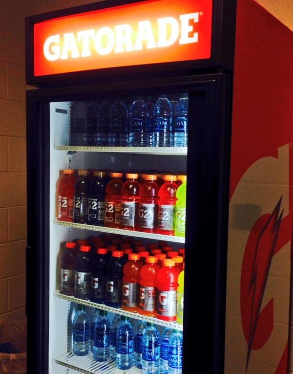 OleMissSoccer's tweet photo. Restocked so we can refuel! Love having great sponsors like @Gatorade #FuelItUp http://t.co/tP9PavyKMY