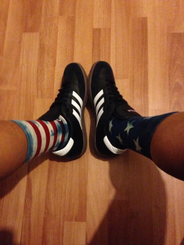 chaster56's tweet image. I'm diggin my new socks and shoes 😱👟👍