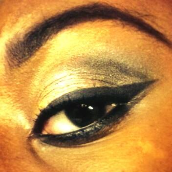 jessemakeup's tweet photo. Having fun with eye liner. http://t.co/gcTYes7GzS