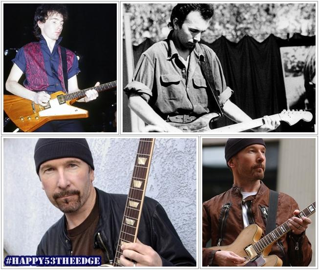 Happy 53rd Birthday to The Edge!!! :)        