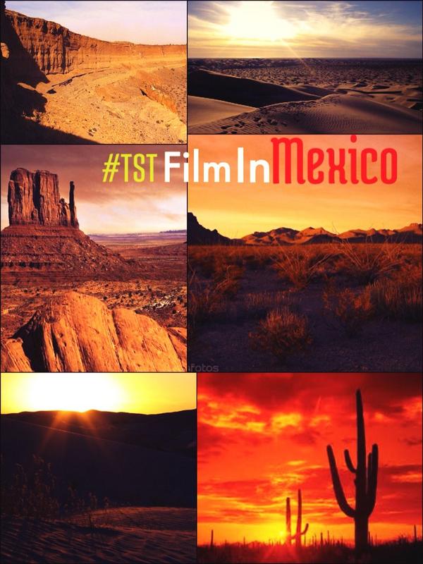 DamarisDHV's tweet photo. #TSTFilmInMexico <3 MÉXICO <3 http://t.co/NxN7O9TUSW