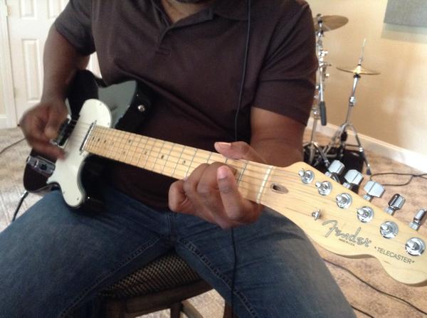 IMIStudio's tweet photo. Alan Scott doing guitar overdubs at @IMIStudio http://t.co/3Uw067HaoU