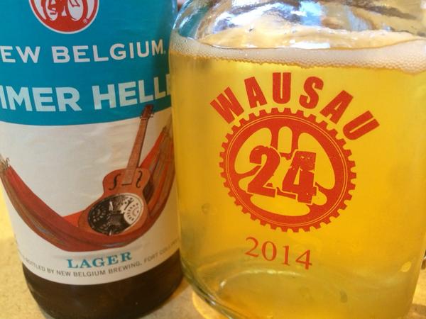 lilracerguy's tweet photo. Now that's some useful swag (the mug)! #wausau24 http://t.co/OdnAfUEaJS