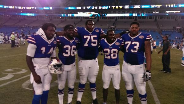 The Clemson Bills post game. Bills win on Meeks interception.