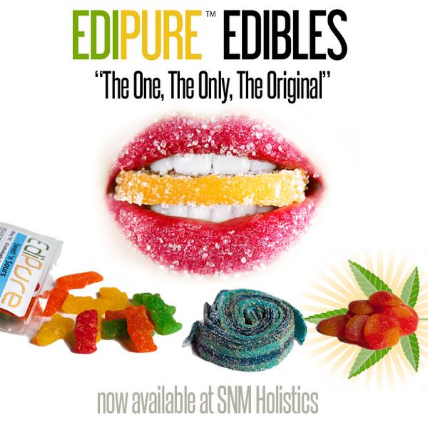SNMHOLISTICS's tweet photo. @edipureca #edibles now available! The tastiest #THC infused candy treats in town ▲ 250mg | 100mg doses #SNMHolistics http://t.co/mWwn667TFK