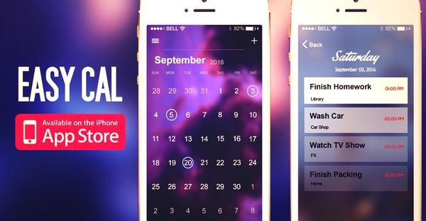 EasyCalApp's tweet photo. #EasyCal is a beautiful iOS Calendar/To-Do-List Application! Download it TODAY!
https://t.co/ETR6DLyfo2 http://t.co/muMzgUZzoq