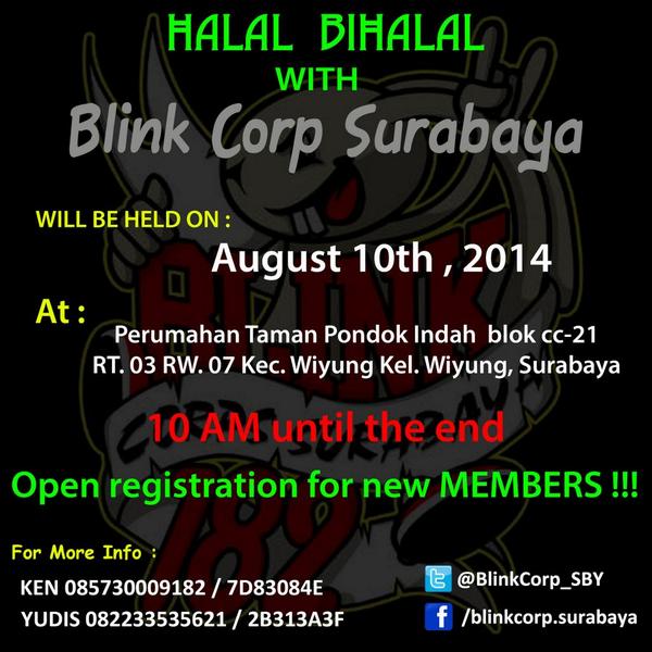 Halal Bihalal with BlinkCorp_SBY | August 10th, 2014