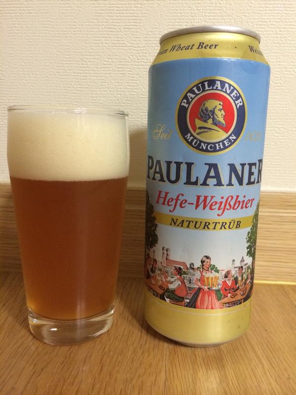 twobeerpints's tweet photo. [Today's Beer] Paulaner http://t.co/WJAFCxDN1y