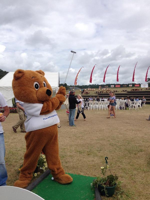 han2015's tweet photo. @RCTCAB @CABCymru Tedi yn neud ymarfer corff / Teddy doing some exercise #eisteddfod http://t.co/9EHJo5tazp