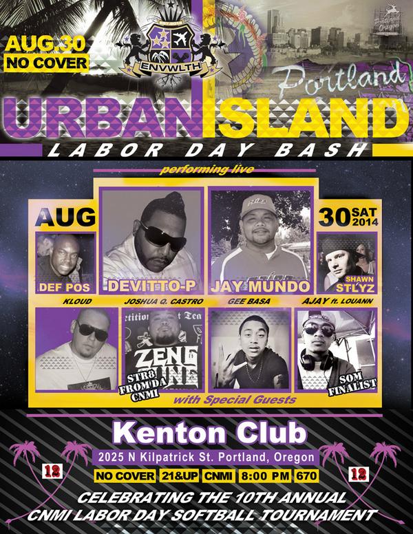 KMNWLTH's tweet photo. The 10th Annual CNMI Labor Day Softball Tournament returns to Portland! What you doing when the sun goes down? http://t.co/y0uI39cYrY