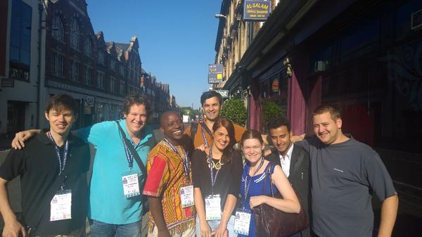 YoungHumanIntl's tweet photo. IHEYO contingent are super excited for day two of #whc2014 http://t.co/Lb7kO1ExZj