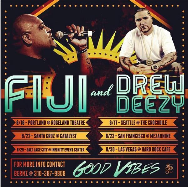 KMNWLTH's tweet photo. One of the hottest duos to bless us with that urban island sound! @fijdog @DREWDEEZY454 Best of Both Worlds! http://t.co/V7Rv7ZiiYI
