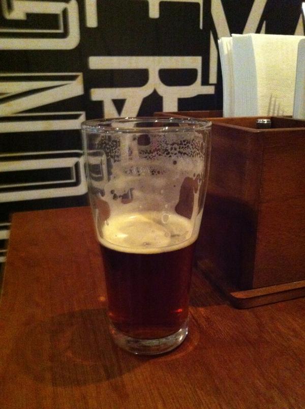 Partaking a delicious <a href="/ExitBrewing/">Exit Brewing</a> #002 Scotch Ale <a href="/JunctionBeer/">Junction Beer Hall</a>