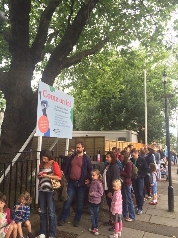 randallwrites's tweet photo. People love books and authors! Happy dance! 
MT @edbookfest: The queue just before opening #edbookfest http://t.co/xf5YzdxUzN"