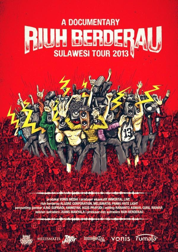 halo! setahun berlalu setelah perjalanan tur, skrg kami dtg dlm film dokumenter. besok malam, di Rumata' Art Space!