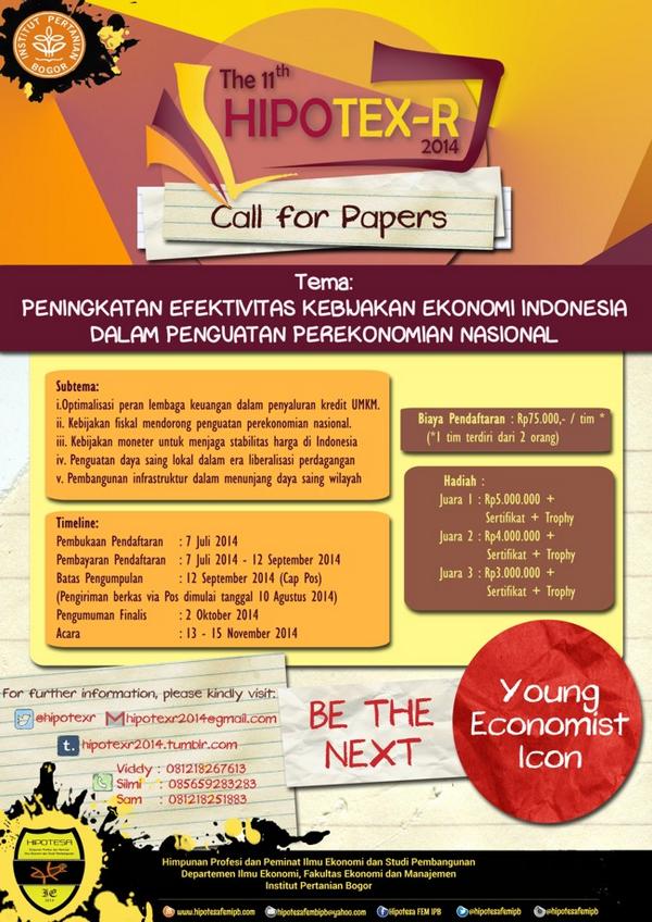 The 11th HIPOTEX-R | seputarkampus.com/event/the-11th… | More info: <a href="/hipotexr/">The 13th Hipotex-R</a> <a href="/bemkmipb/">BEM KM IPB</a> <a href="/tweetIPB/">Kabar Kampus IPB</a>