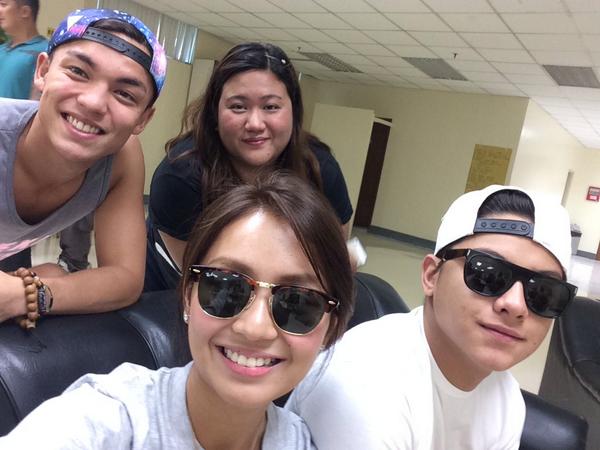 bernardokath's tweet photo. Getting ready for #DanielPadillaRoadTourSUBIC 😉😁 http://t.co/jT35O2ey27
