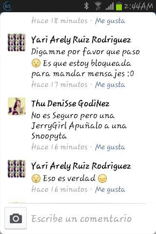 BoeVega's tweet photo. Alguien me podria decir si es cierto lo de la jerrygril y la snoopyta http://t.co/VsRliVFztd