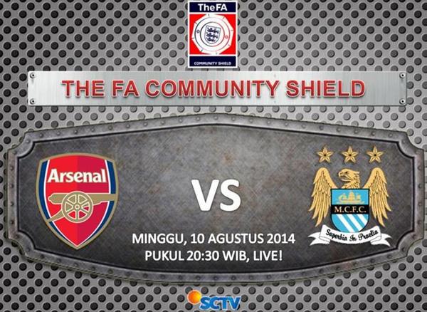 Debuchy_AIS's tweet photo. #CommunityShield Arsenal V Man City || Minggu, 10 Agustus 2014 || KO : 20.30 || Live on SCTV http://t.co/jm53LoOYIV