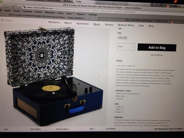 's tweet image. 😩 I want this soooo bad 😭😩 #newrecordplayer #pleaseeee