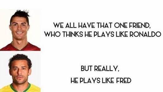 FootballFunnnys's tweet image. We all have that friend..