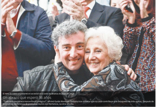 aliciakirchner's tweet photo. Un abrazo que esperó 36 años.
@tiempoarg http://t.co/qGljjIUL2d