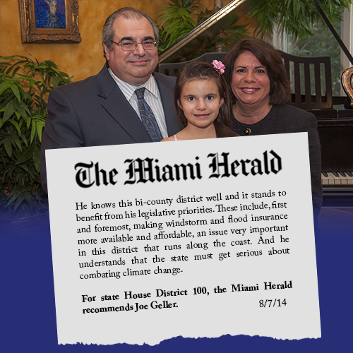 Thanks to the <a href="/MiamiHerald/">Miami Herald</a> for their wonderful recommendation of my candidacy. #sayfie #pfla #flapol #p2 #uniteblue
