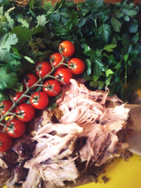 thepersianuk's tweet photo. Spiced, slow roast lamb, falling of the bone. Delicious!! Getting ready for tomorrow. There is a lot to do yet! http://t.co/n7p1cqtyek