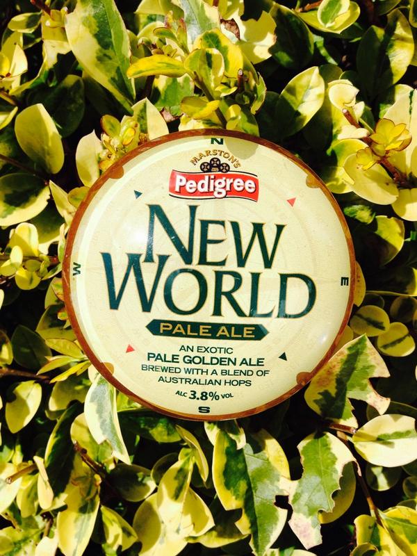 It's the nicest day of the week and we have the perfect drink for you - new on New World <a href="/NWpaleale/">New World Pale Ale</a> #awesome #paleale