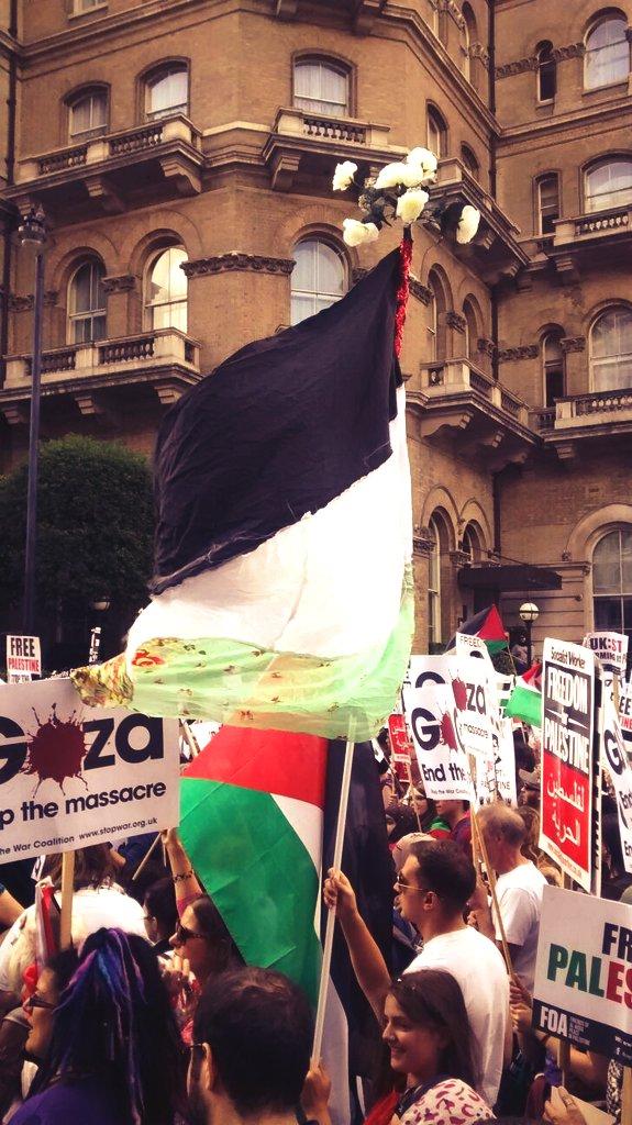 ania_k82's tweet image. National demonstration for Gaza #march #london #9thAug