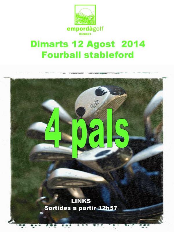EmpordaGolf's tweet photo. Et divertiras juga el 4PALS, T'hi esperem http://t.co/ykDCNtsojr