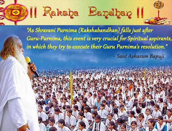 SinghaLipsa's tweet photo. @Yashwan31071432 Asaram Bapu Ji- 'भारतीय संस्कृति का पर्व रक्षाबंधन, श्रावणी पूनम के दिन मनाया जाता है' #Rakshabandhan_TheFilm https://t.co/SpYguquqcA