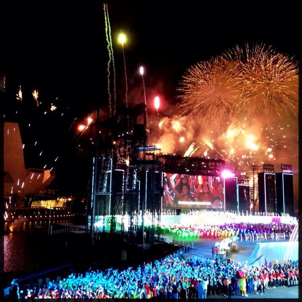 chinhon's tweet photo. Awesome National Day party #Singapore! #ndp14 http://t.co/JDI1qYRxZr