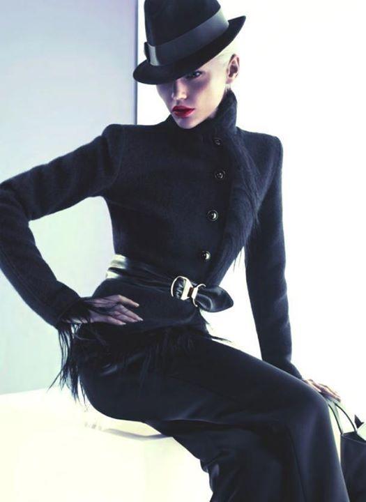 ALAKAZIA's tweet photo. ALAKAZIA "Suited to the Nines" for Barney's #blacksuit #FallCollection #FallCollection2014 #Fall2014 #dressedtokill http://t.co/KVnVDqdxns