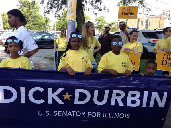 #TeamDurbin <a href="/BudParade/">Bud Billiken Parade</a>