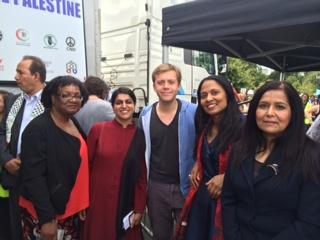 Proud to be w/ the 100,000 plus marching for '#GazaA9  <a href="/OwenJones84/">owenjones84</a> <a href="/ShabanaMahmood/">Shabana Mahmood MP</a> <a href="/HackneyAbbott/">Diane Abbott</a> <a href="/rushanaraali/">Rushanara Ali MP 💙</a>