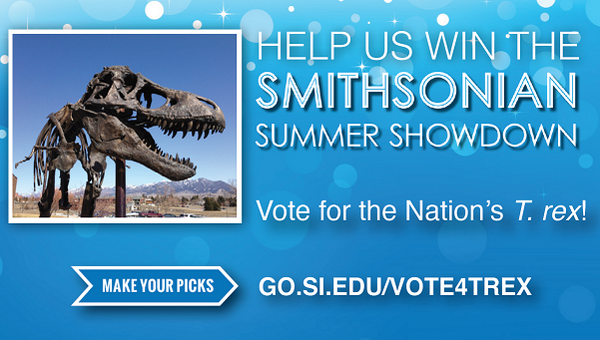 NMNH's tweet photo. 66 million years old + still cool enough to grace the lunchboxes of children today. #voteTrex http://t.co/h6LW7hE7jQ http://t.co/NxtlvJyNmS