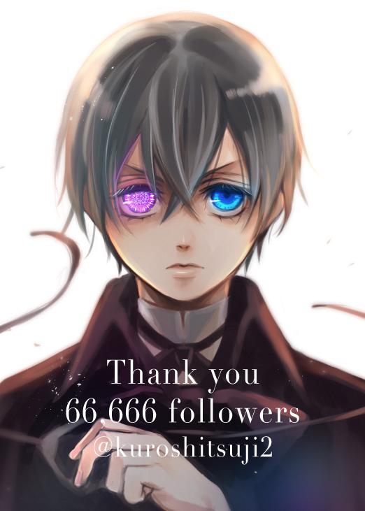 アニメ 黒執事 公式 祝 アニメ黒執事公式アカウント66 666フォロワー せっかくなのでシエルも描いたよ O ﾟ ﾟ 枢 Kuroshitsuji Http T Co Mwsptefwwb