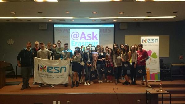 AskErasmus's tweet photo. Great event in #Cork Thank you @UCCISS @UCCInt @eurireland #Erasmus #THISisESN http://t.co/uRqqzi0kVE